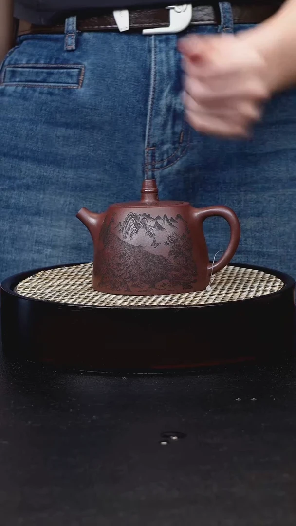 茶壶紫砂紫砂龙血汉铎