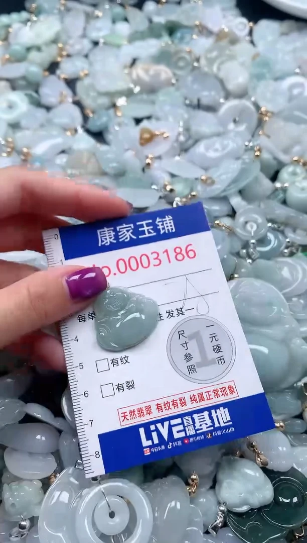 颈饰未镶嵌翡翠3186