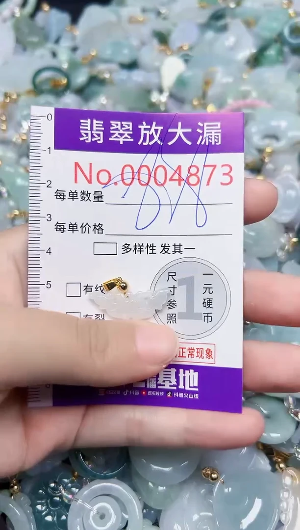 颈饰未镶嵌翡翠4873