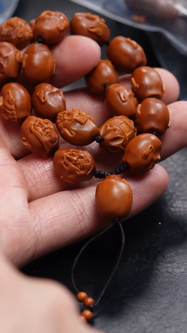 橄榄核手串/手链橄榄核微花