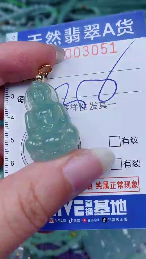 翡翠未镶嵌颈饰00003051
