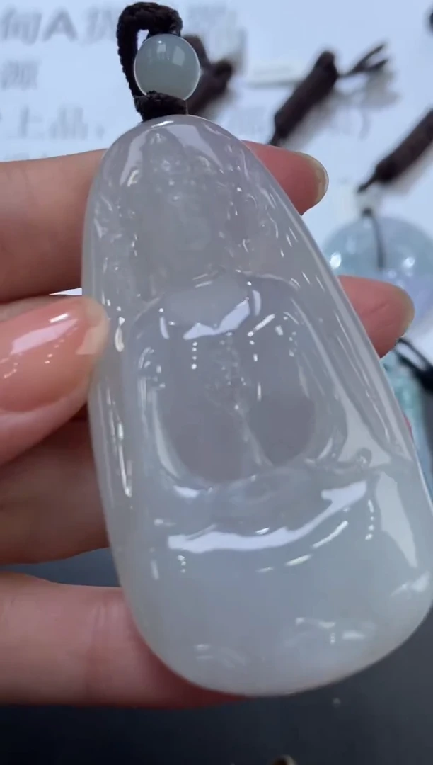 未镶嵌挂件翡翠372486  多人