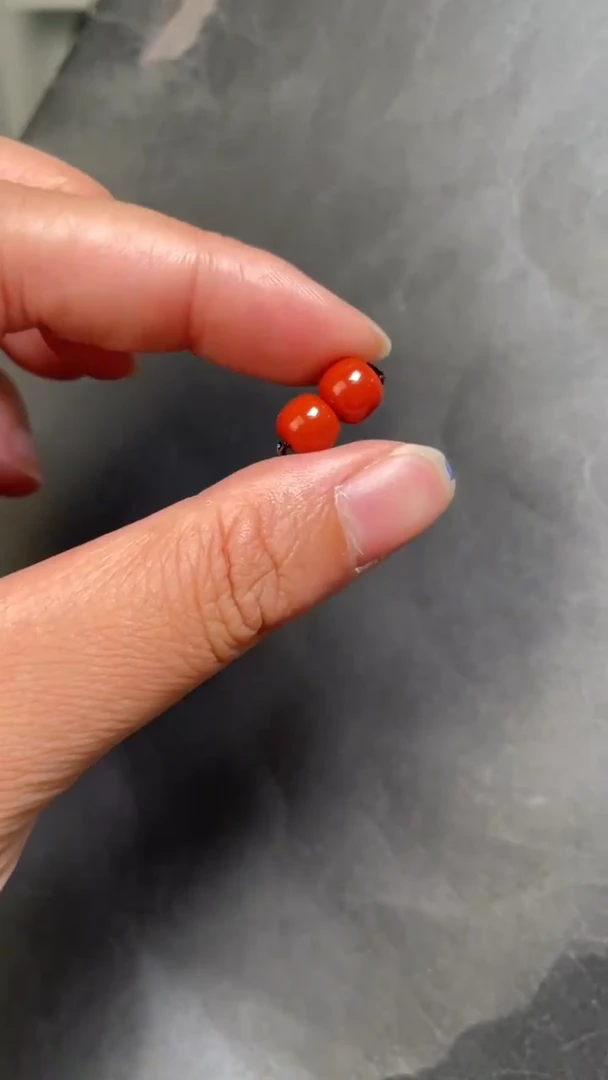 南红玛瑙54未镶嵌配饰---7*6