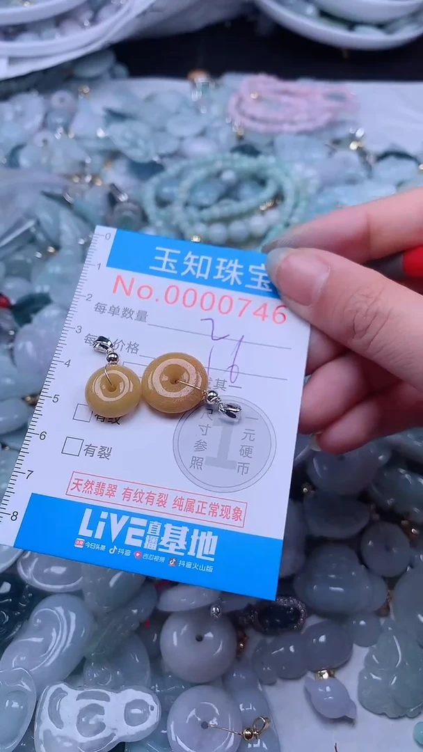 翡翠未镶嵌吊坠(不含链)746