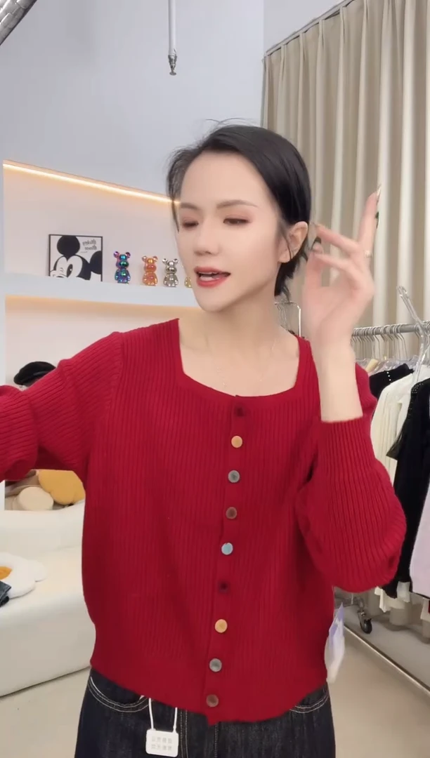 红色上衣均码@511157-3