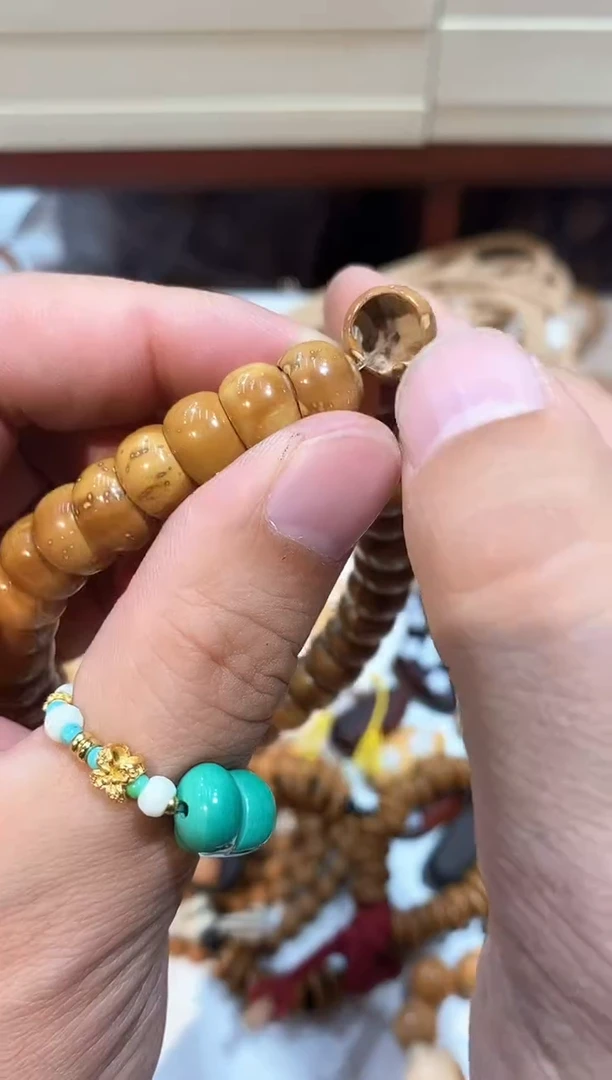 非洲檀香手串/手链紫金鼠金饭碗单圈