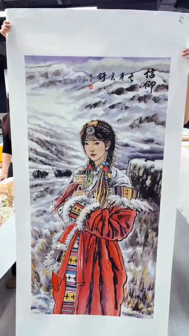 国画匠铜文心精选国画风系列003