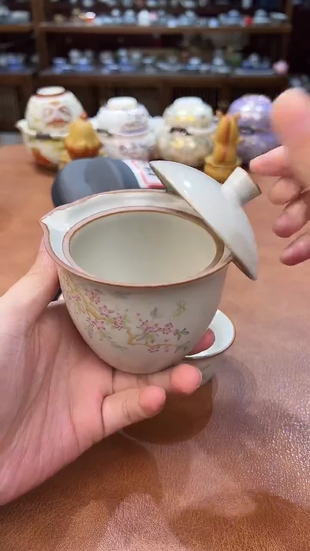 真的很便宜会开片的旅行茶具