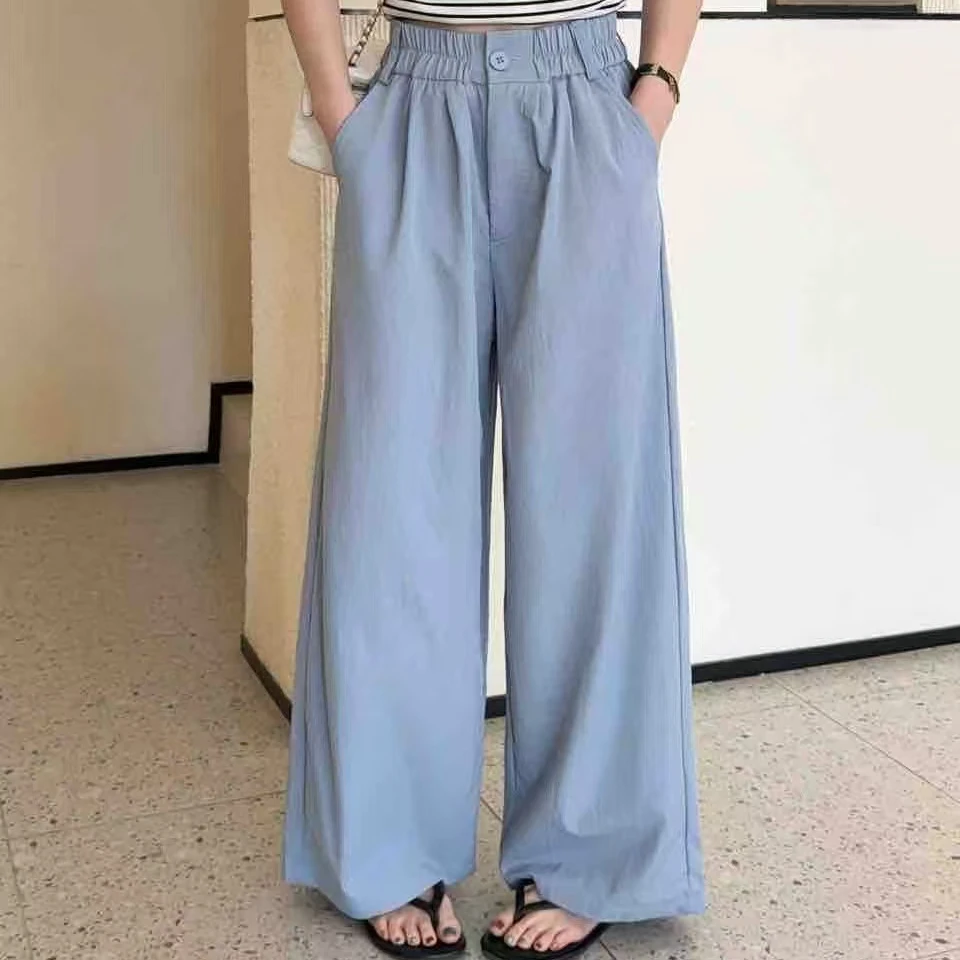 Pada.嘻&PFNL【多色选择】韩版简约 百搭休闲裤 78710 Hi Fortune