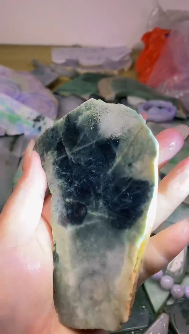 颈饰未镶嵌翡翠定制天然缅甸翡翠A货008