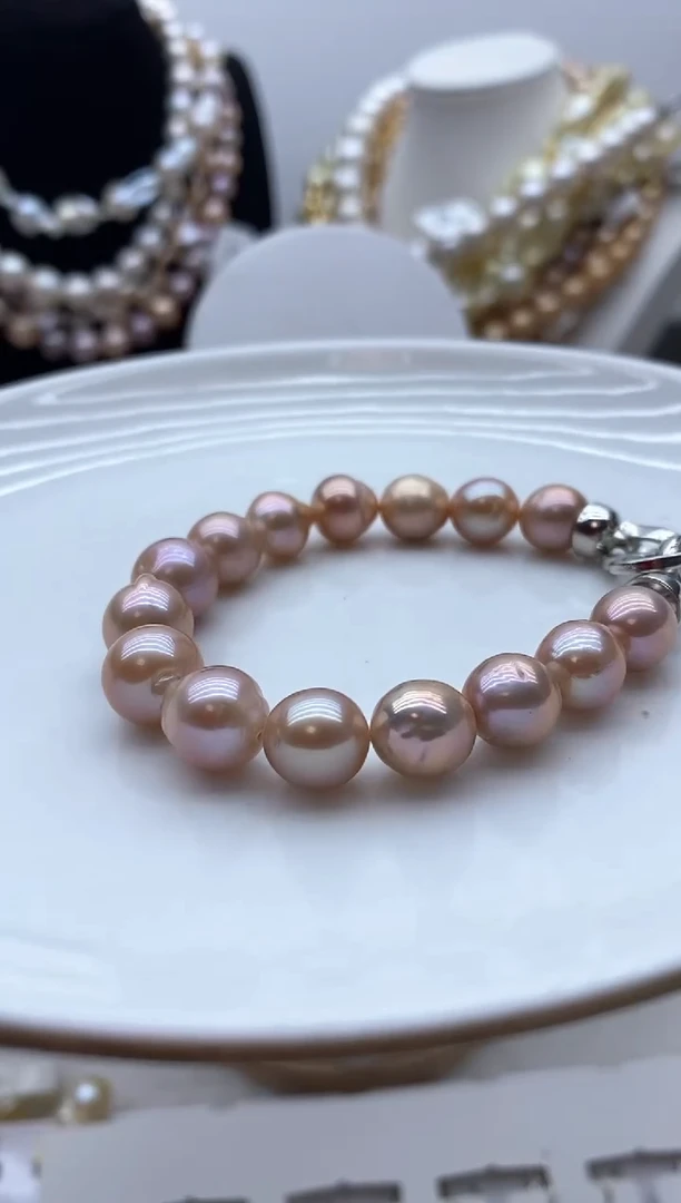 【闪购商品】淡水珍珠颈饰钛钢74