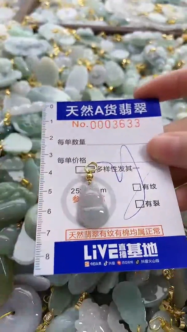 颈饰未镶嵌翡翠天然A货翡翠
