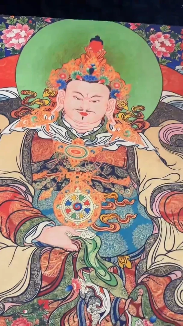 装裱画唐卡藏艺阁高端绘画作品TK16025