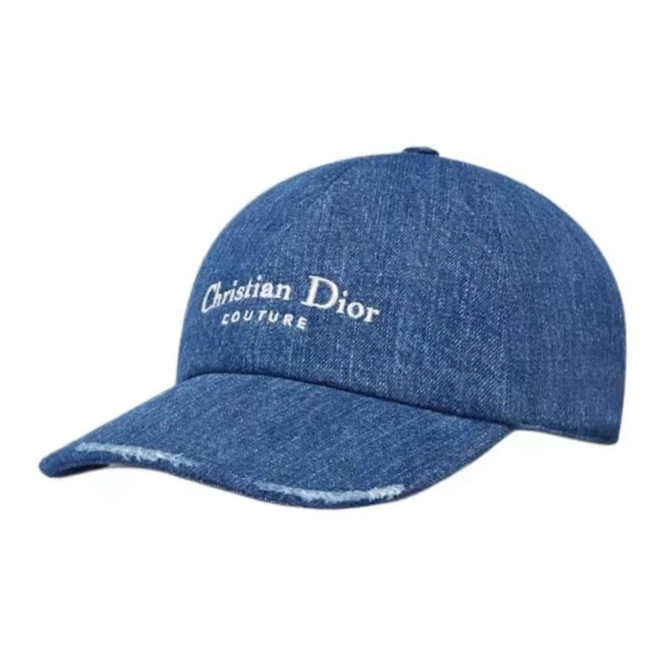 全新未使用 DIOR/迪奥 经典刺绣字母棒球帽鸭舌帽