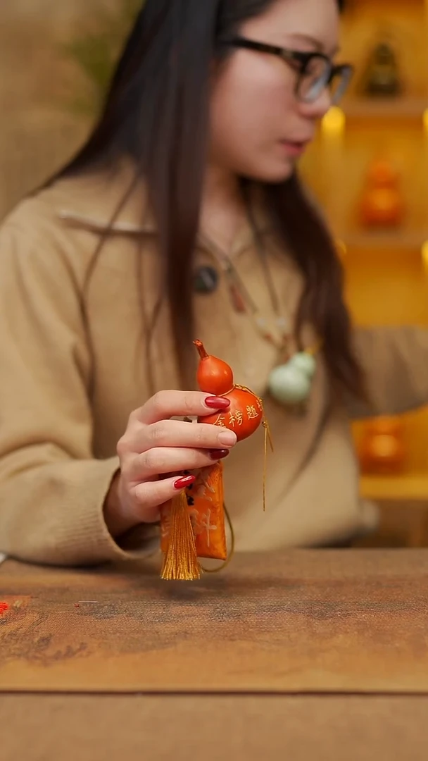 【闪购商品】393宴禾堂天然大漆小葫芦--58