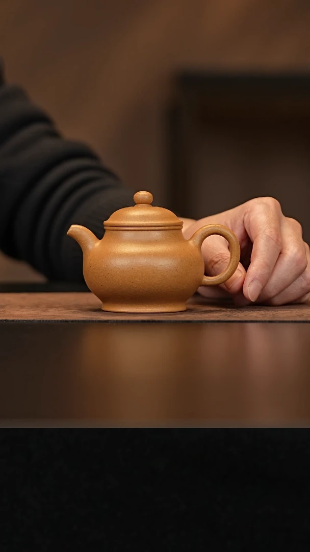 【闪购商品】紫砂茶壶允字款 老宕口 潘壶