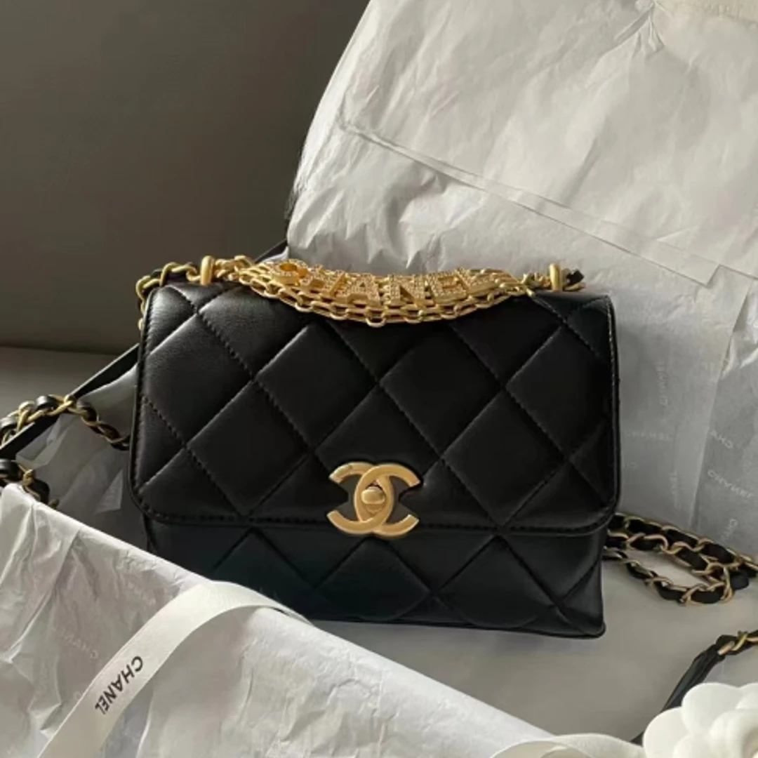 95新 Chanel/香奈儿 安洁利严选CF 方胖子/BK0135451