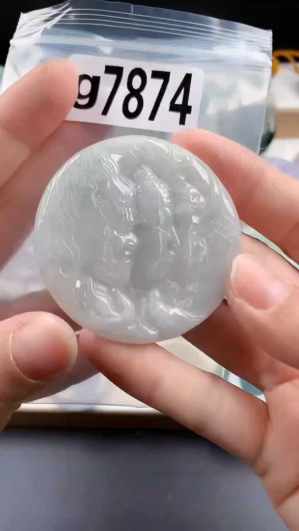 颈饰未镶嵌翡翠颈饰未镶嵌缅甸天然翡翠吊坠