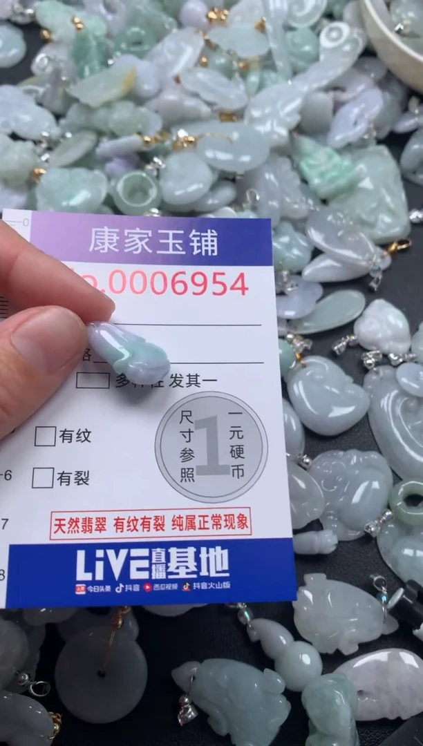 颈饰未镶嵌翡翠6954