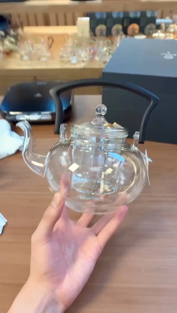 禾器-禾钺壶-透明-双内胆+禾器清简杯透明