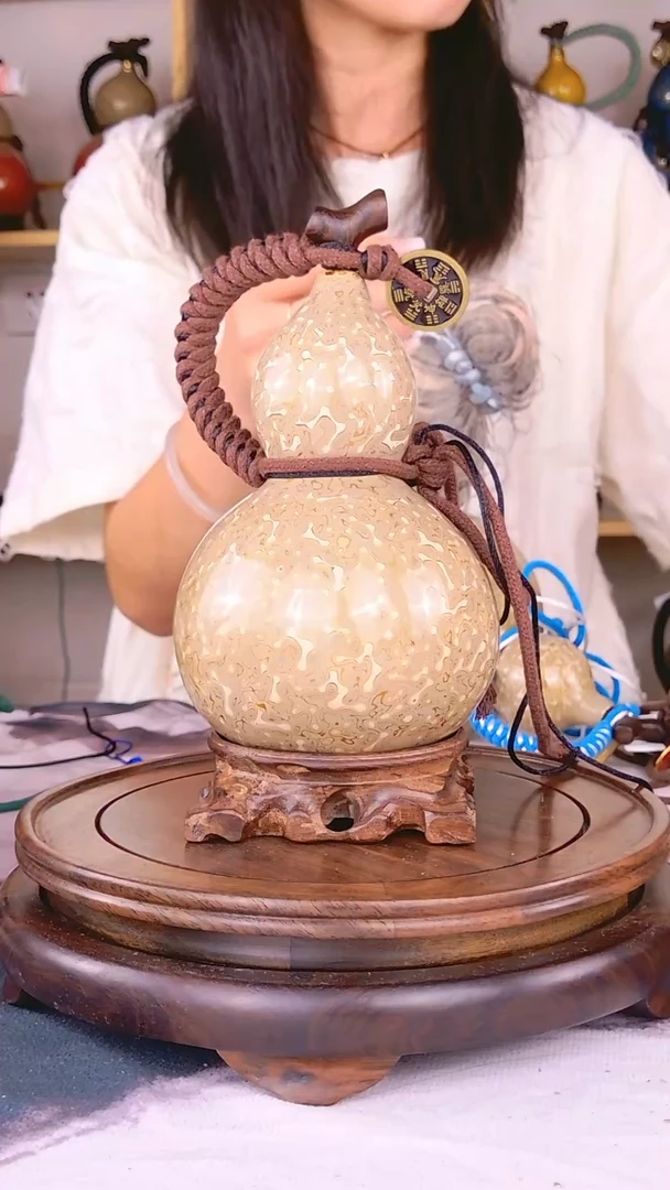 0769大漆一物一拍 非遗酒葫芦