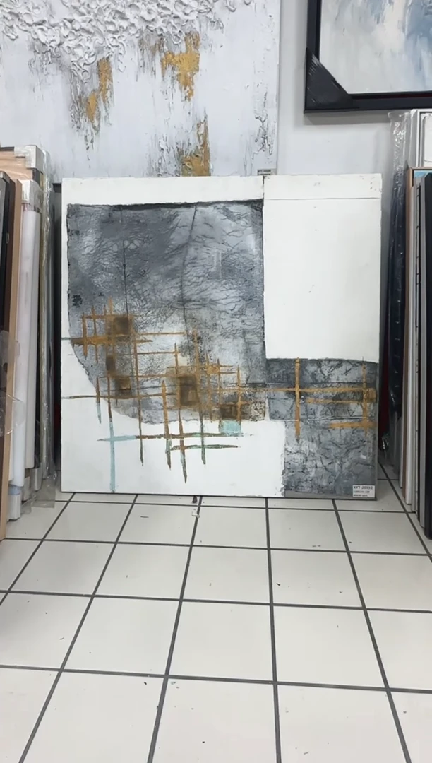 横款168美术馆 装饰画100*100