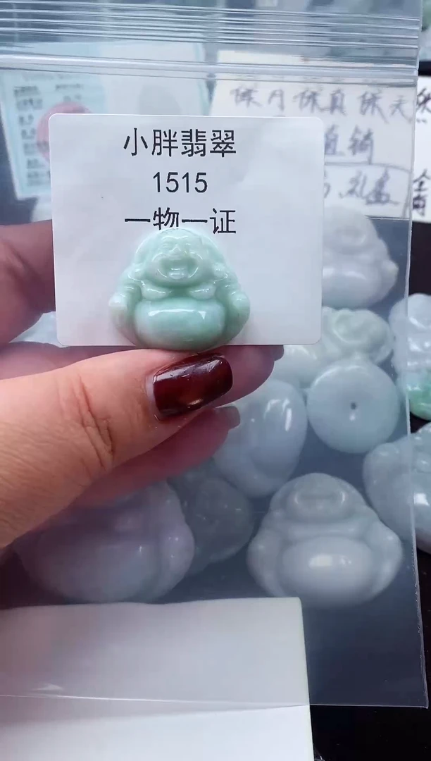 颈饰未镶嵌翡翠缅甸天然A货翡翠1515