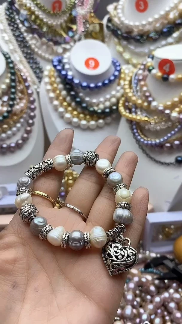 淡水珍珠未镶嵌颈饰1