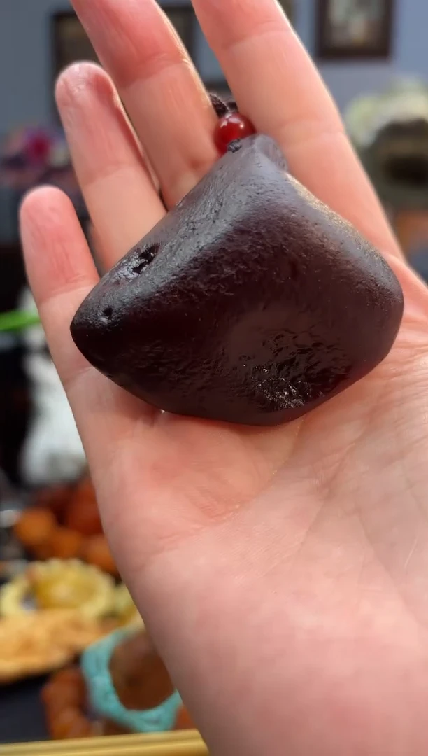 琥珀颈饰未镶嵌吊坠