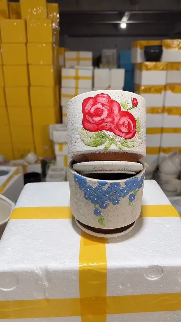 高温陶瓷花盆+Q200