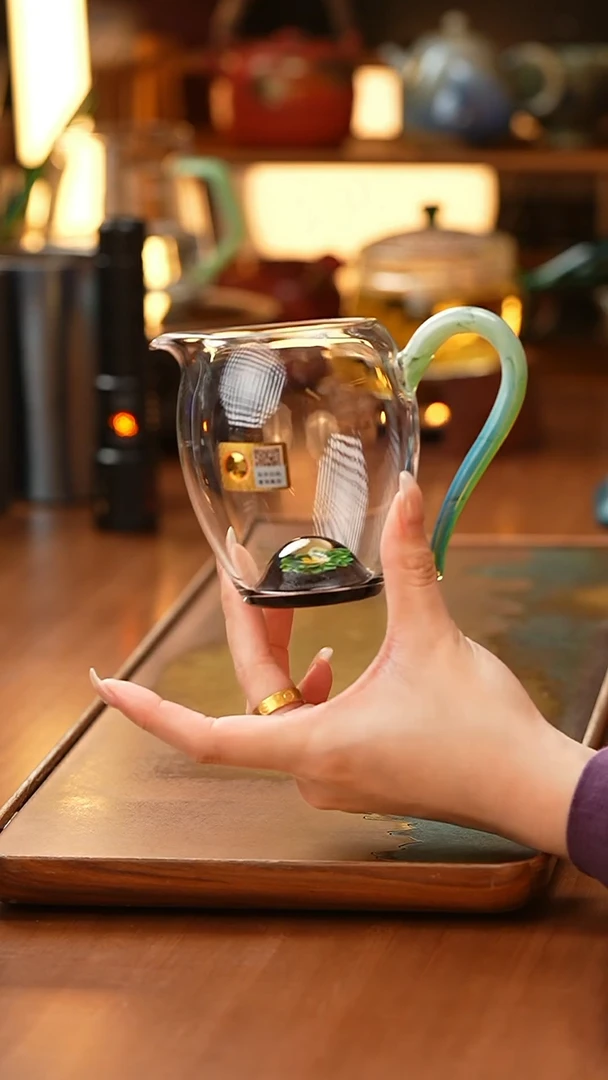 【闪购商品】禾器/菡韵怡然茶海/翠/凤颜青玉