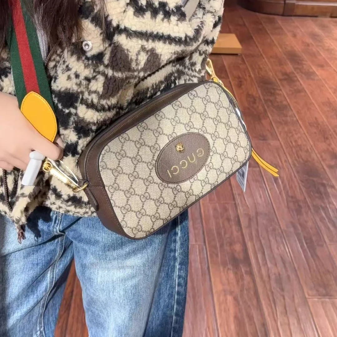 95新 GUCCI/古驰 安洁利严选斜挎包/0018229