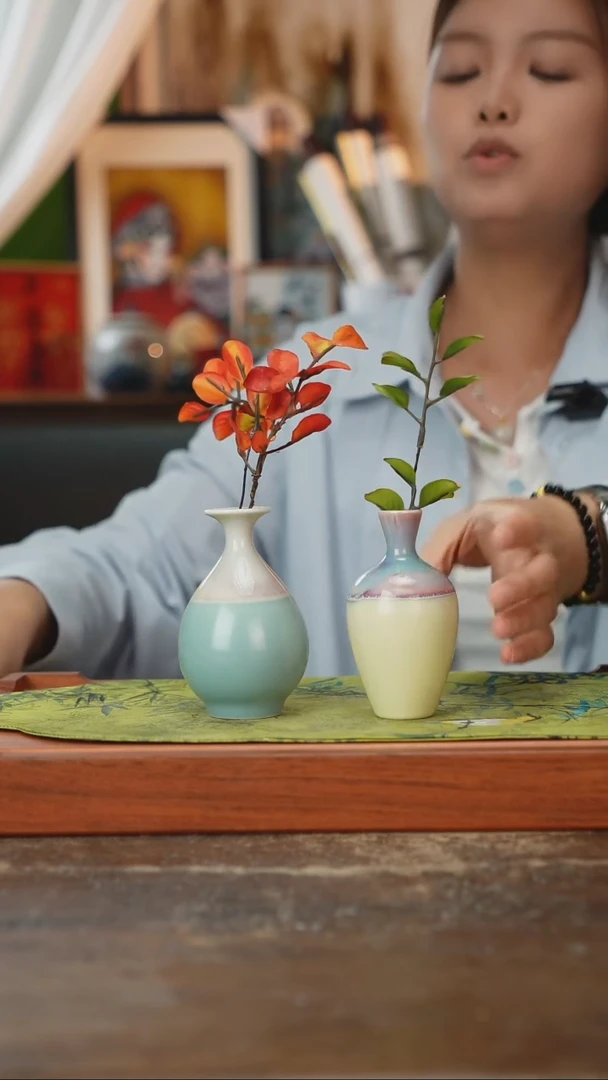 摆件景德镇釉下手绘陶瓷茶具，茶叶罐，咖啡杯