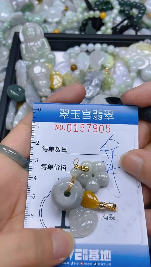 翡翠未镶嵌颈饰闪购0157905