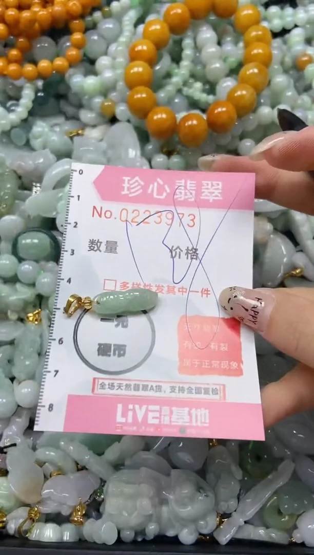 翡翠未镶嵌颈饰闪购0223973