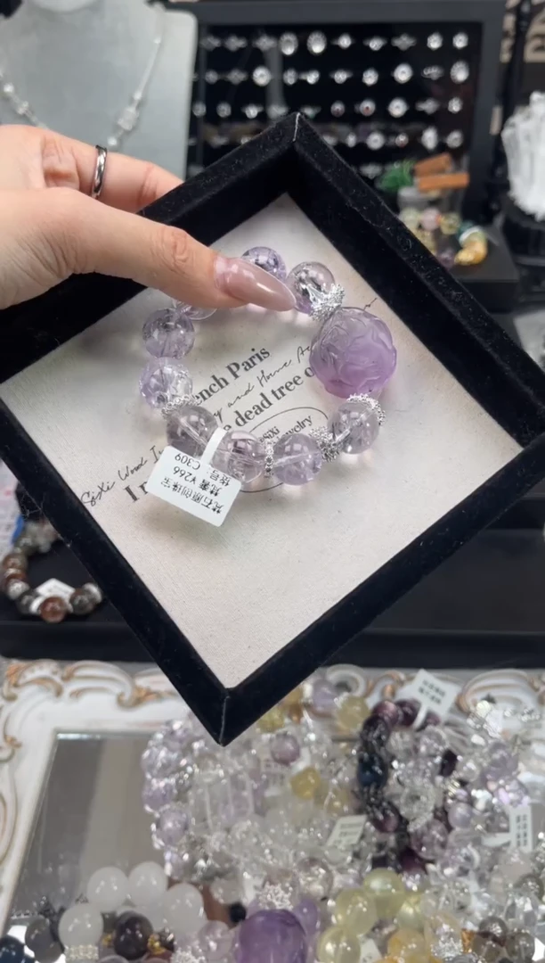 【闪购商品】水晶手链未镶嵌天然水晶 多样性发货