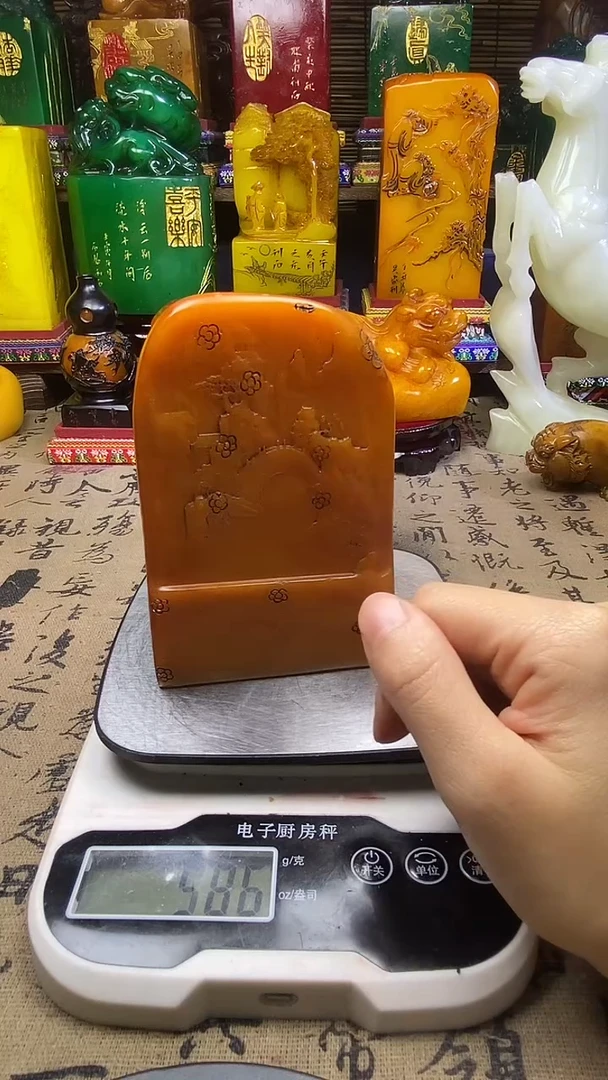 寿山石印石纯天然篆刻石料