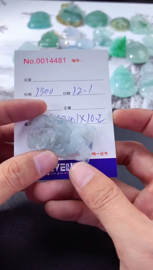 颈饰未镶嵌翡翠龙