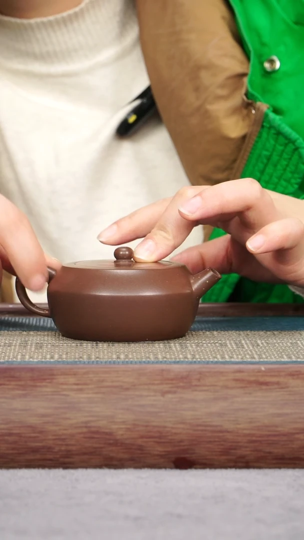 【闪购商品】紫砂茶壶紫泥 铺砂巨轮