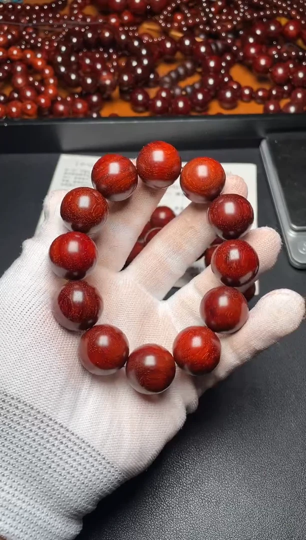 手串/手链小叶紫檀2.0顶泥高油高密黑皮钢印料