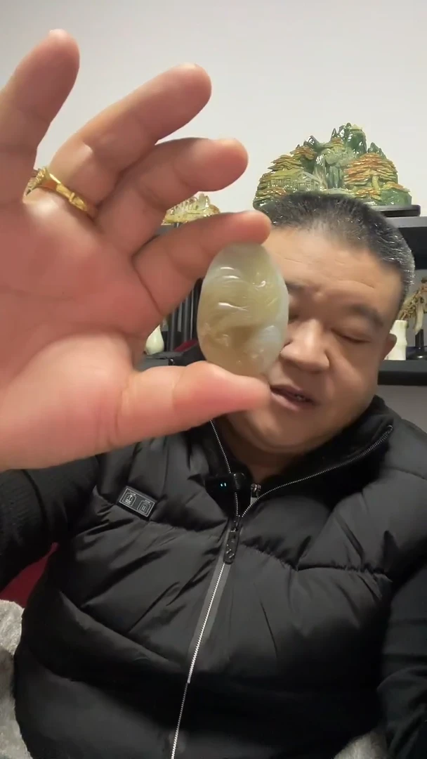 吊坠(赠链)未镶嵌和田玉吉祥如意吊坠