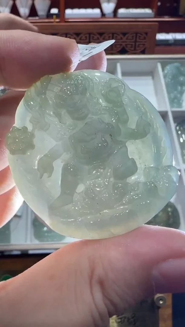 未镶嵌挂件翡翠A货翡翠多样性孤品