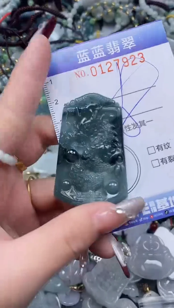 【闪购商品】翡翠颈饰未镶嵌闪购0127923多样性发其一