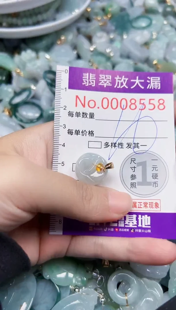 颈饰未镶嵌翡翠8558