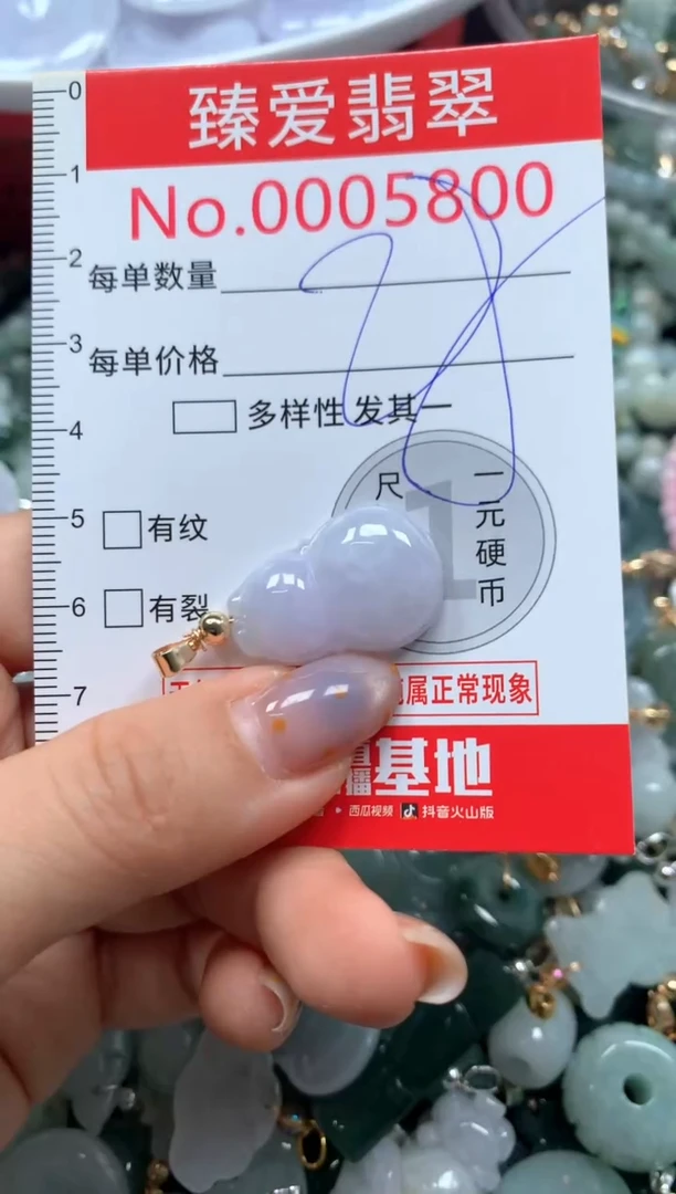 翡翠未镶嵌吊坠(不含链)5800