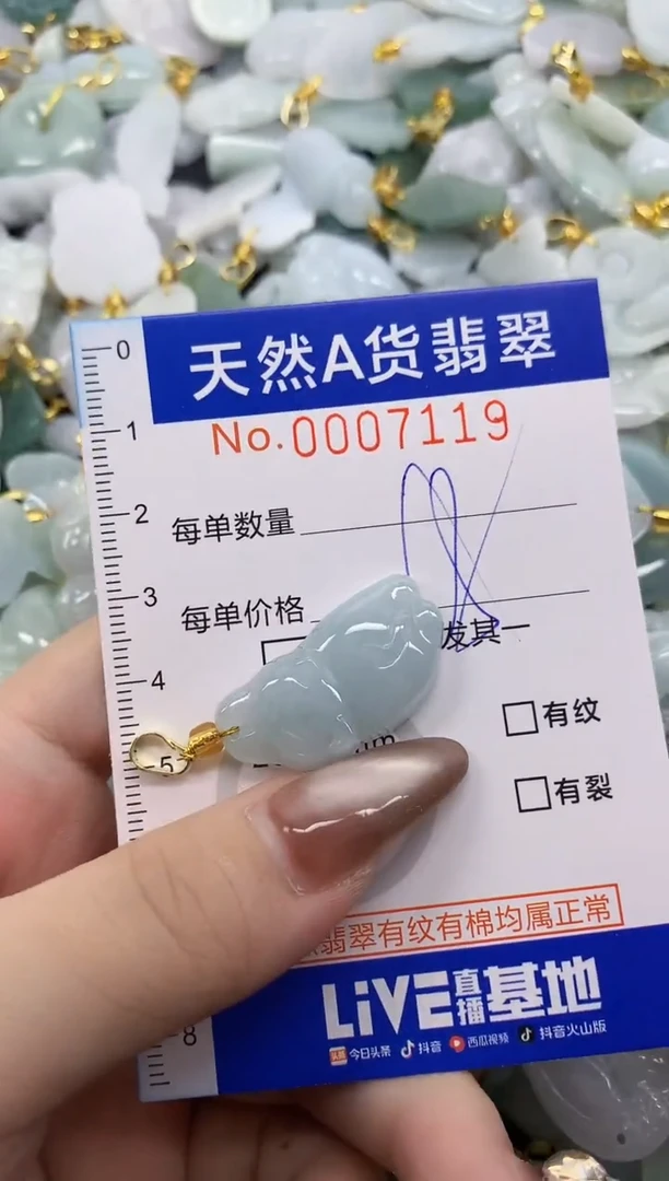 翡翠未镶嵌颈饰天然A货翡翠