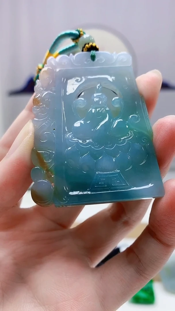 未镶嵌定制翡翠4917zm-毛货挂件114