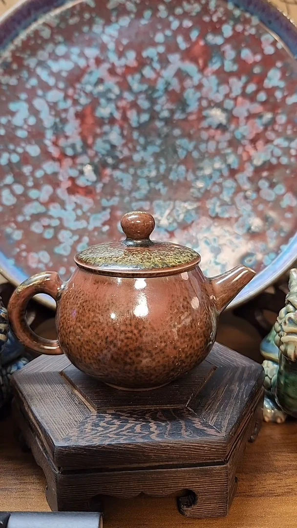 开播福利-钧瓷壶-品相：一级品-编号02