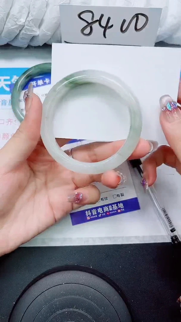 【闪购商品】石英质玉手镯未镶嵌S151-56/57