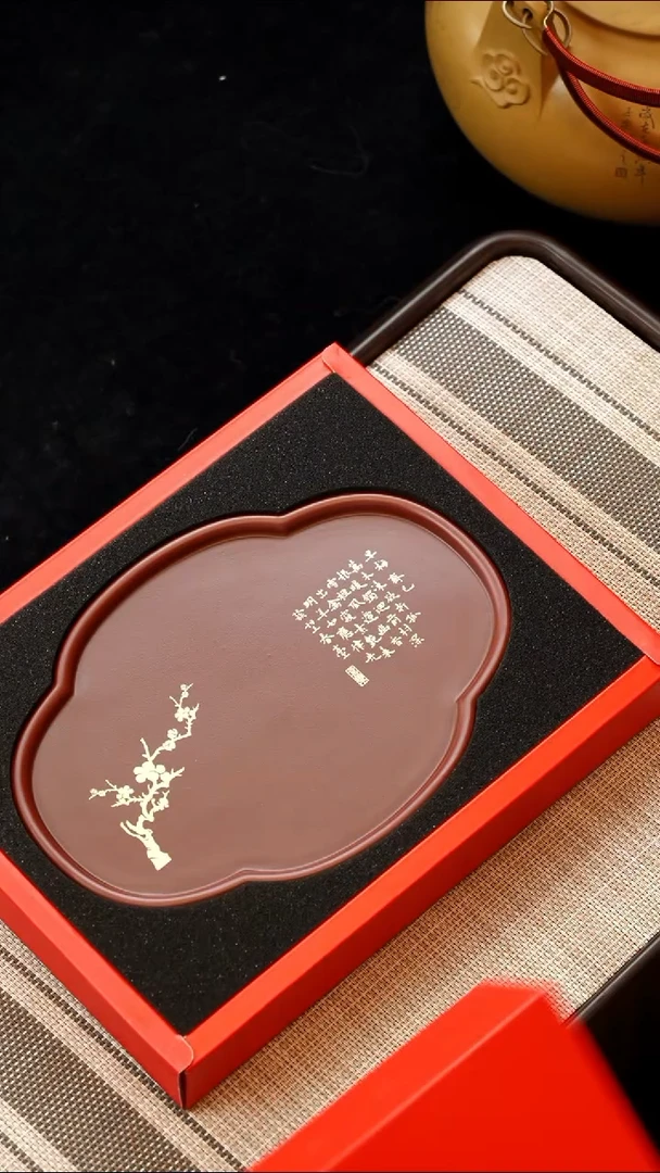 【闪购商品】紫砂茶壶【海棠赏盘】